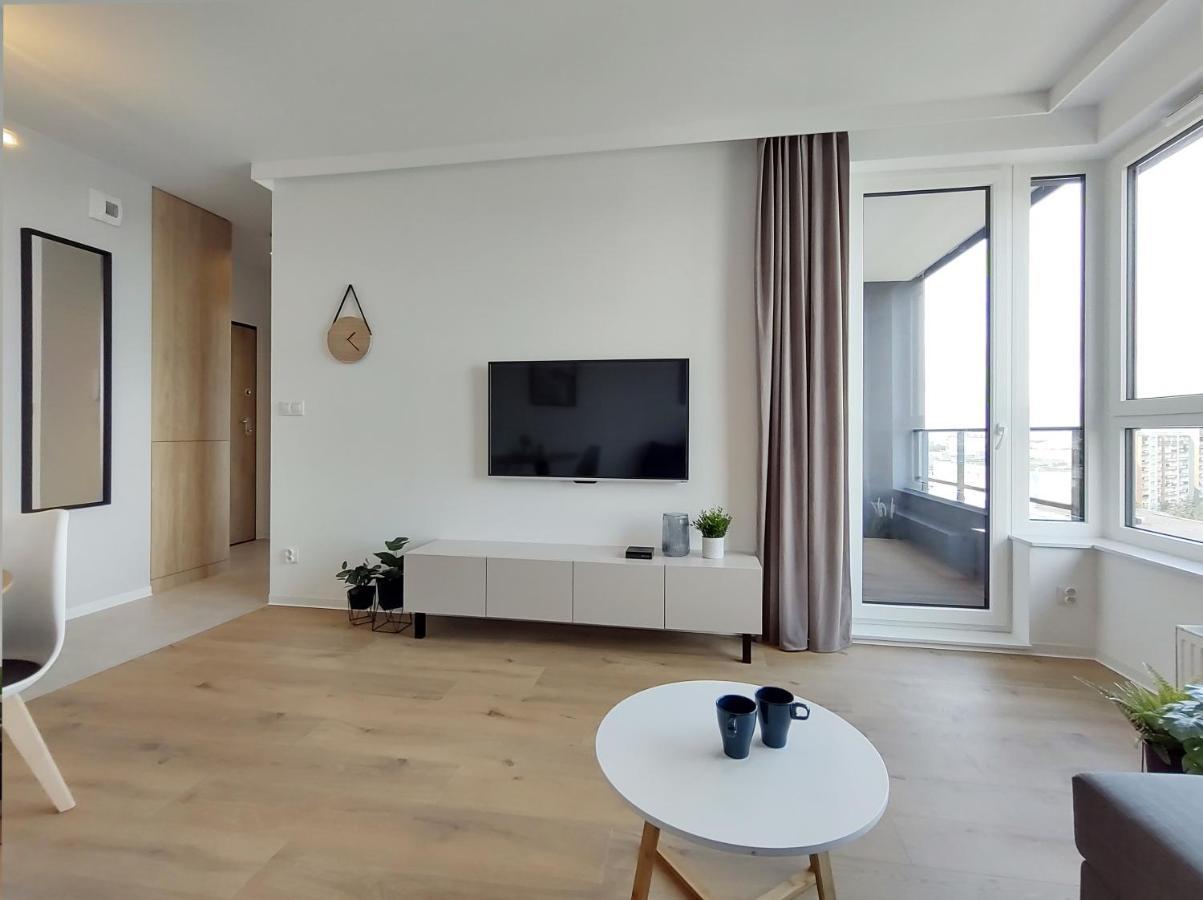 Elegant 3City Apartment With Parking In Gdansk By Noclegi Renters Exterior foto